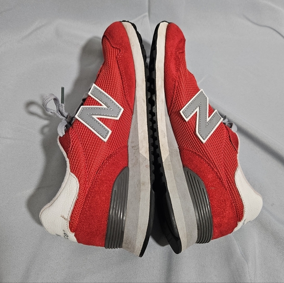 New Balance 515 Retro Old School Sneaker Red/White Casual Size 10.5 - Picture 6 of 9